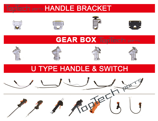 Handle & Bracket & Gear box