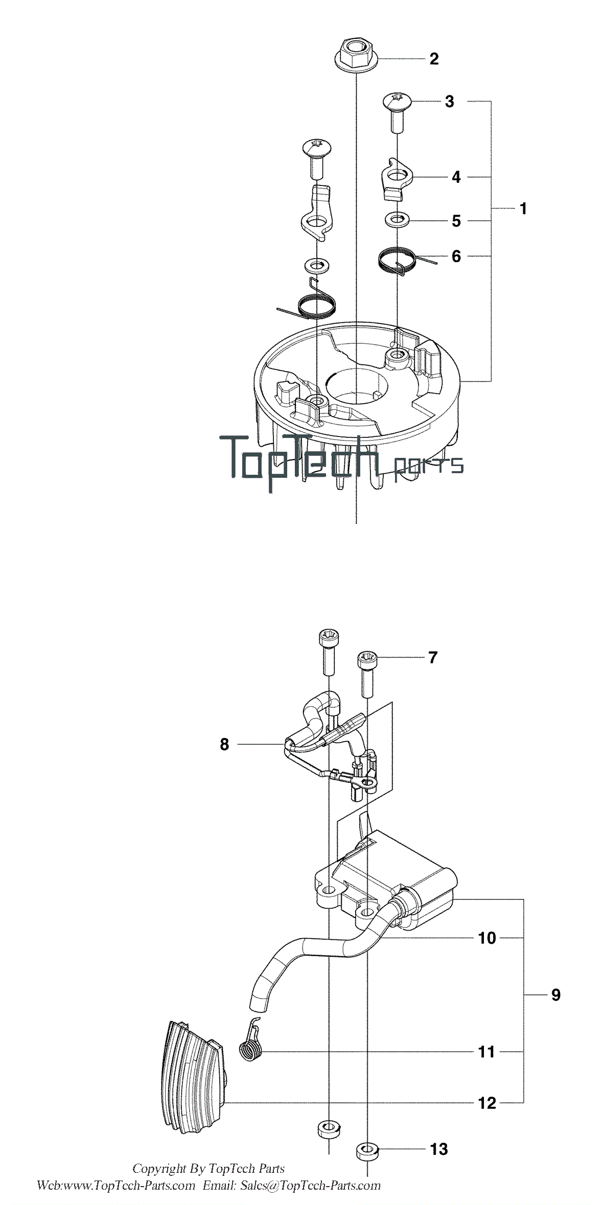 Ignition system assy